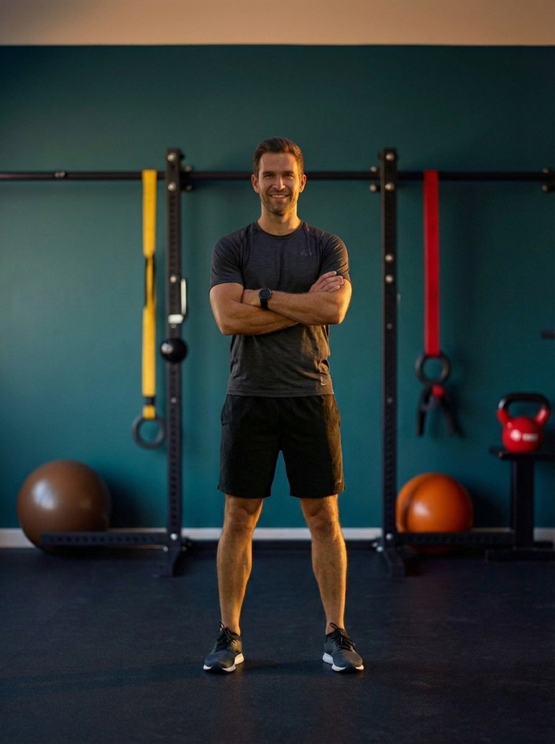 Jake Torres in his private training studio