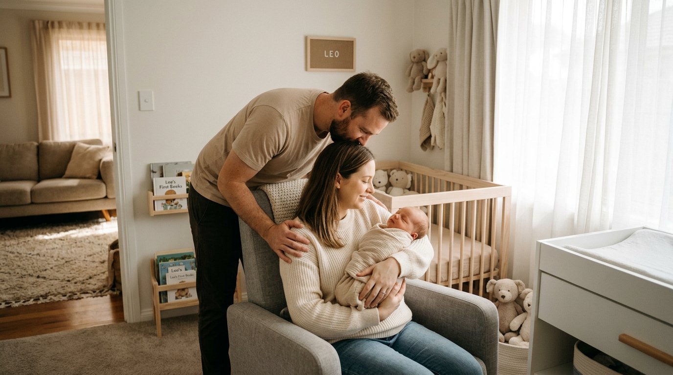 Newborn Session for Baby Leo