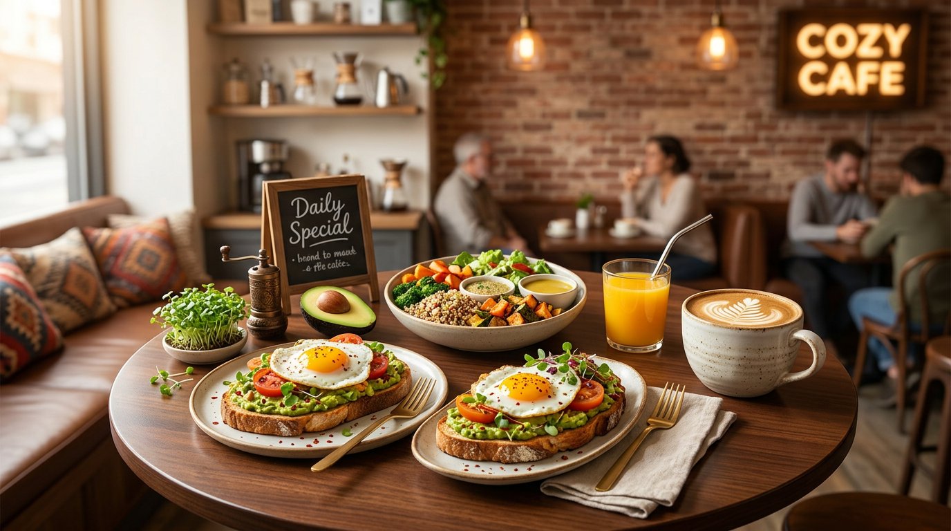 The Corner Cafe Menu